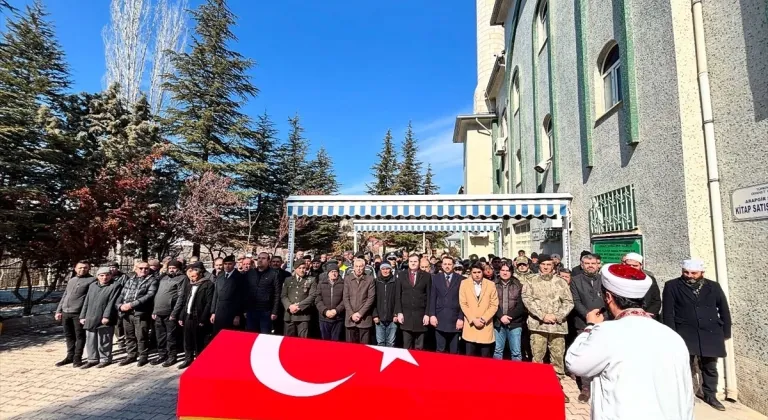 Malatya'da Kore Gazisi Yusuf Anıl törenle son yolculuğuna uğurlandı