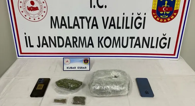 Malatya'da uyuşturucu operasyonunda 3 şüpheli yakalandı