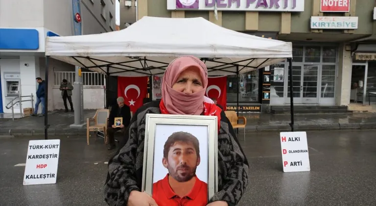 Muş'ta DEM Parti önünde eylem yapan ailelerden çocuklarına "teslim olun" çağrısı