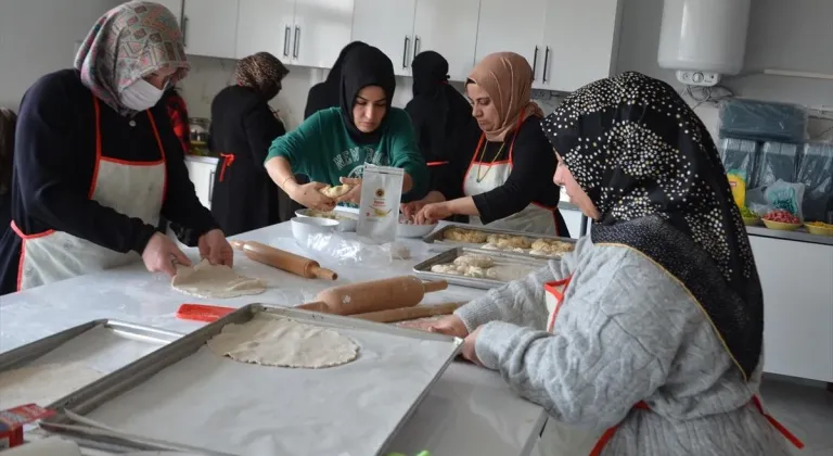 Muş'ta kadınlar çölyak hastaları için özel gıdalar hazırlıyor