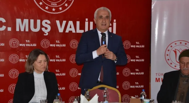 Muş'ta şehit yakınları ve gaziler onuruna iftar programı düzenlendi