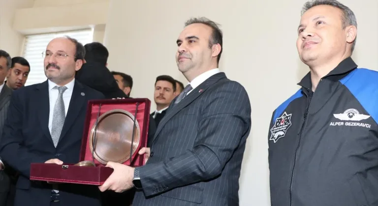 Sanayi ve Teknoloji Bakanı Kacır, Erzurum'da konuştu