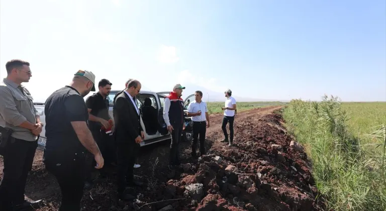 Tarım ve Orman Bakan Yardımcısı Gümen, Iğdır'da incelemelerde bulundu