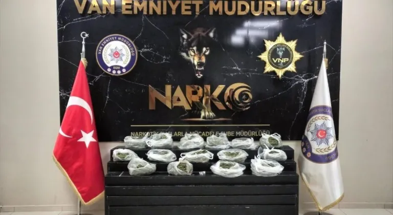 Van'da 22 kilo 211 gram uyuşturucu ele geçirildi