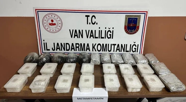 Van'da geçen ay 243 kilo 624 gram uyuşturucu ele geçirildi